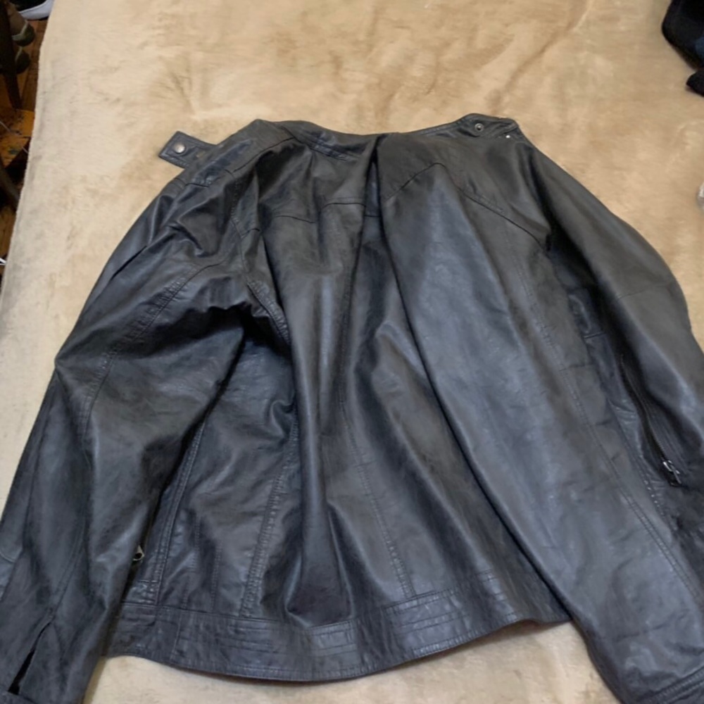 Buffalo leather jacket
